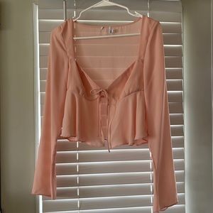 Chiffon summer blouse